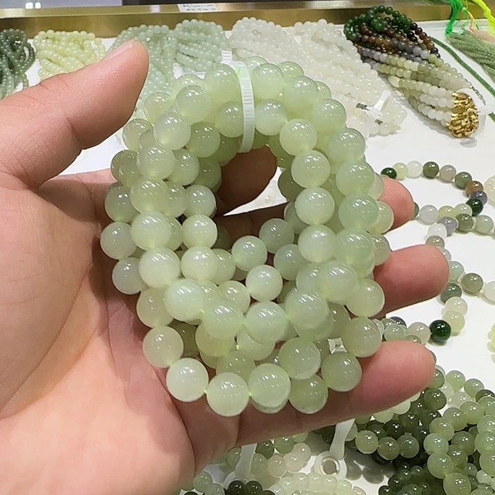 和田玉（糖玉）未镶嵌手链