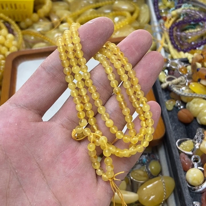 裸石蜜蜡未镶嵌多样性发货