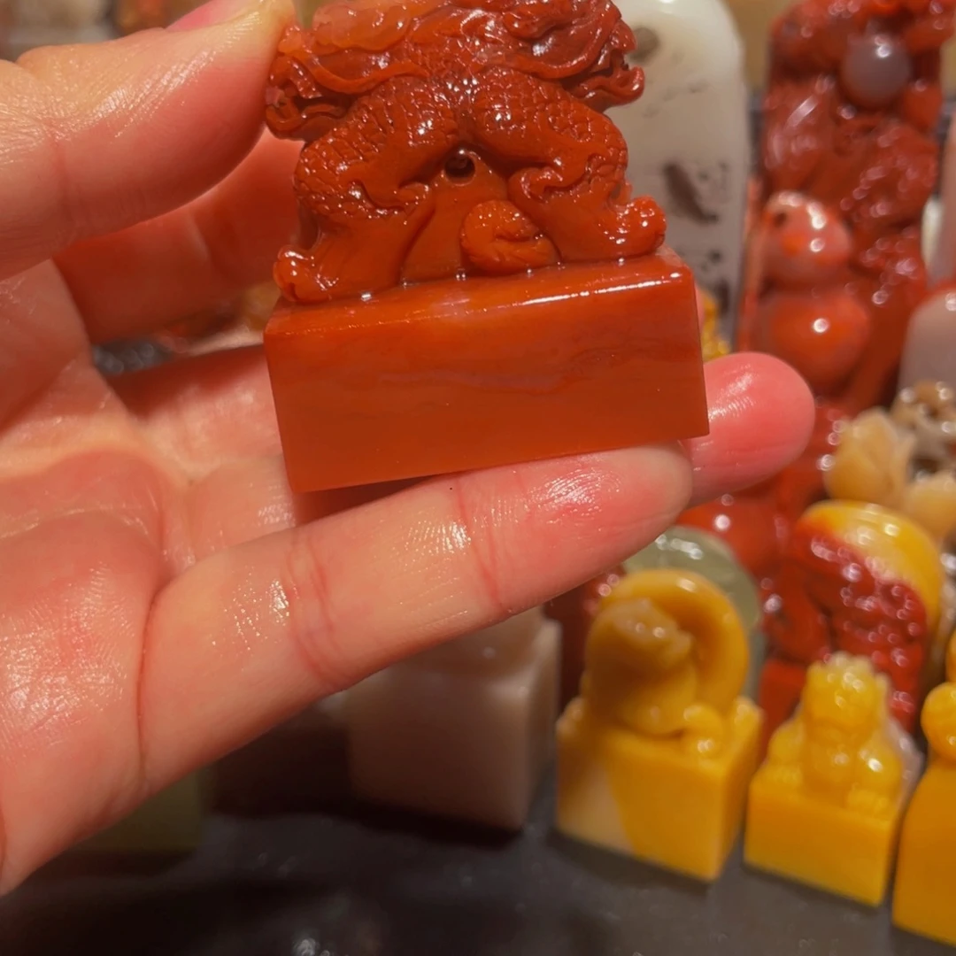 寿山石印石精美寿山