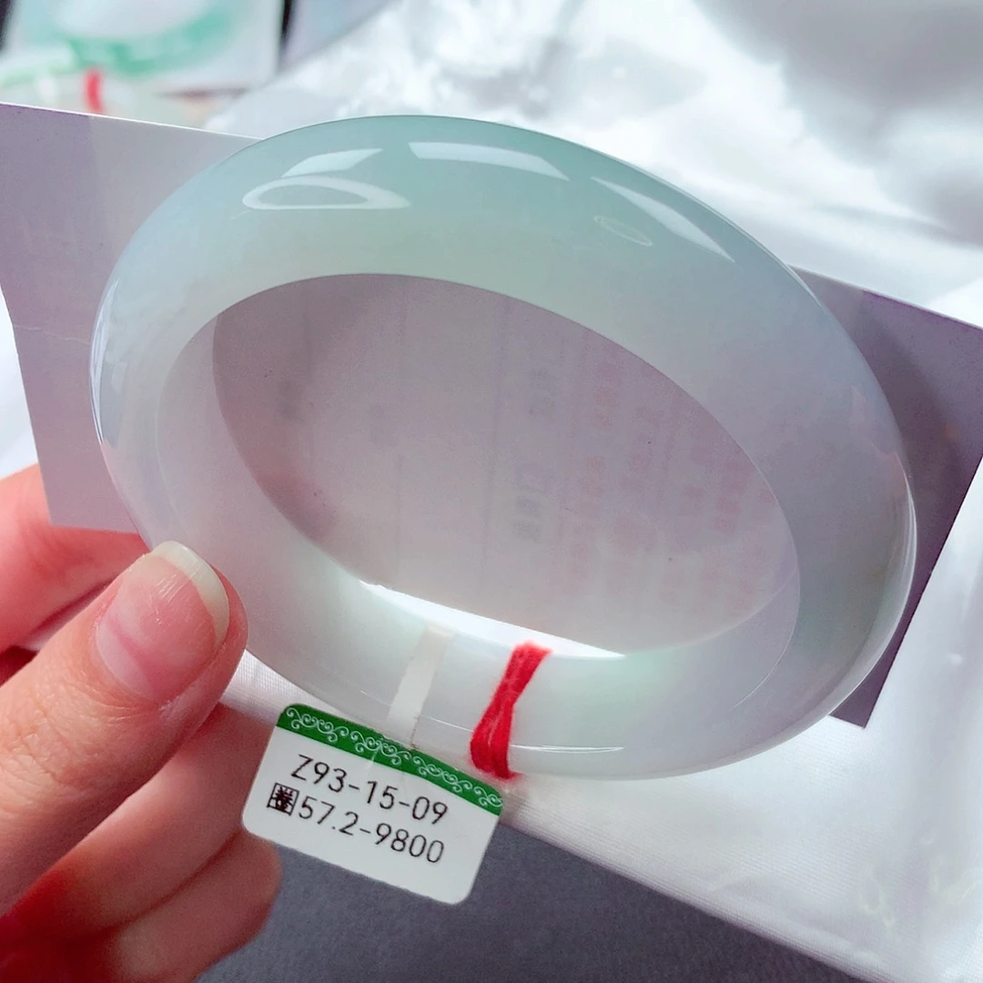 翡翠未镶嵌手镯缅甸天然a货翡翠手镯