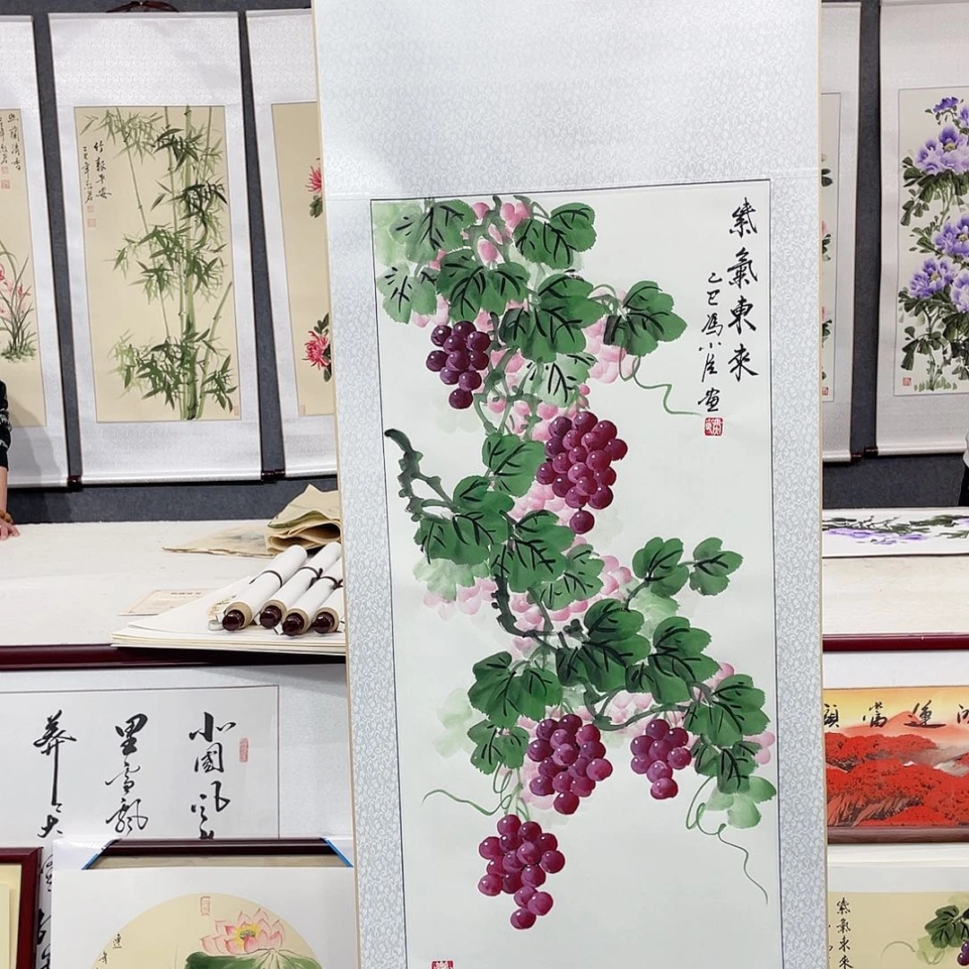 国画手绘作品手绘作品