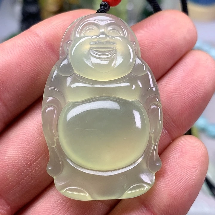 蛇纹石玉挂坠未镶嵌