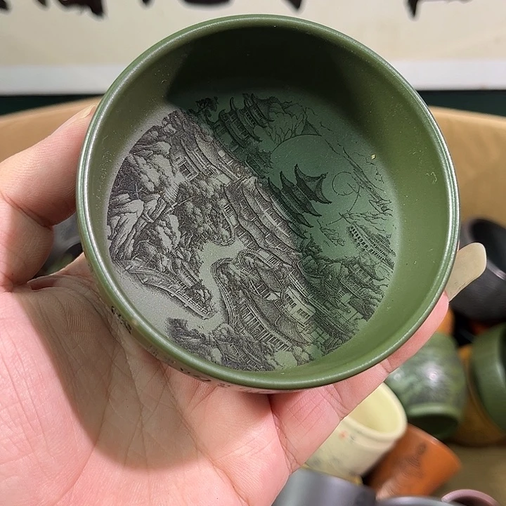 茶杯紫砂全手工紫砂主人杯