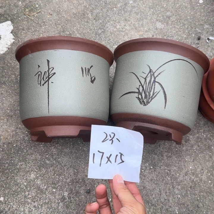 紫砂花盆特价商品