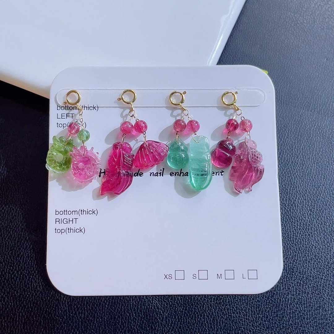 颈饰碧玺18K金镶嵌多样性发其一