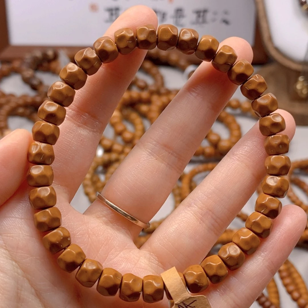 紫金鼠手串鼠尖料无相单圈7.5
