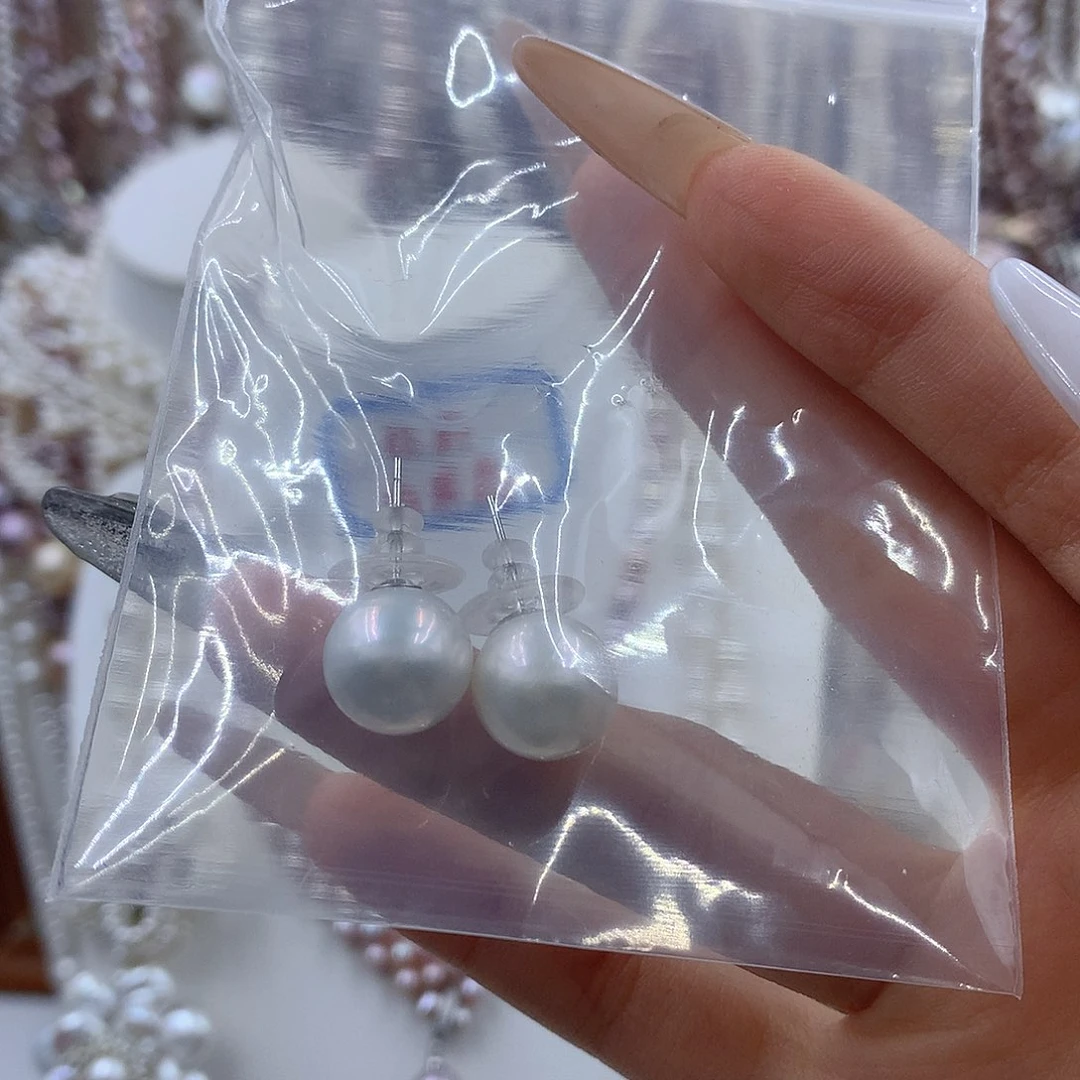 银S925镶嵌项链耳饰淡水珍珠