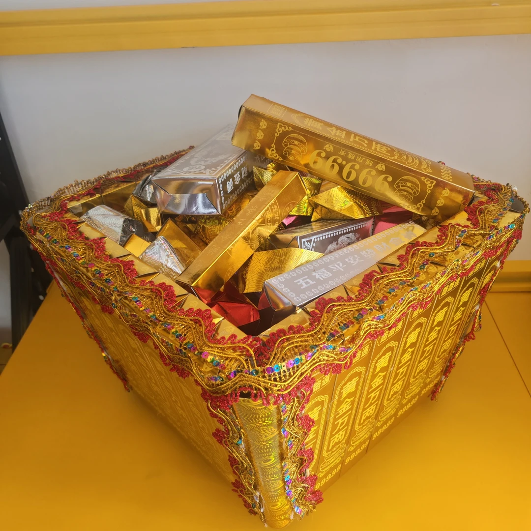 金斗银斗一对发折纸教程不带工具