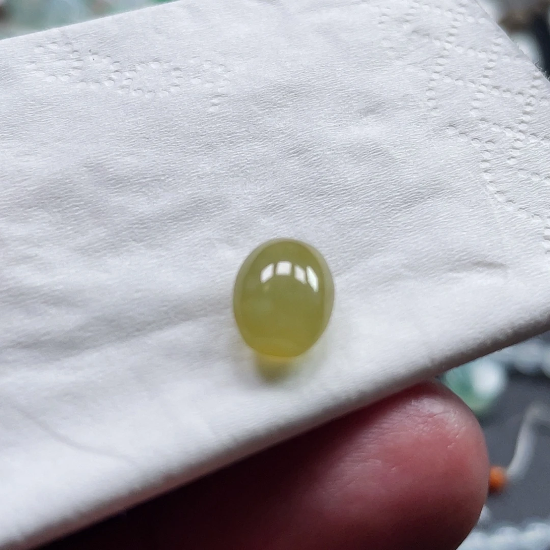 奶***香定制翡翠未镶嵌卡9.5