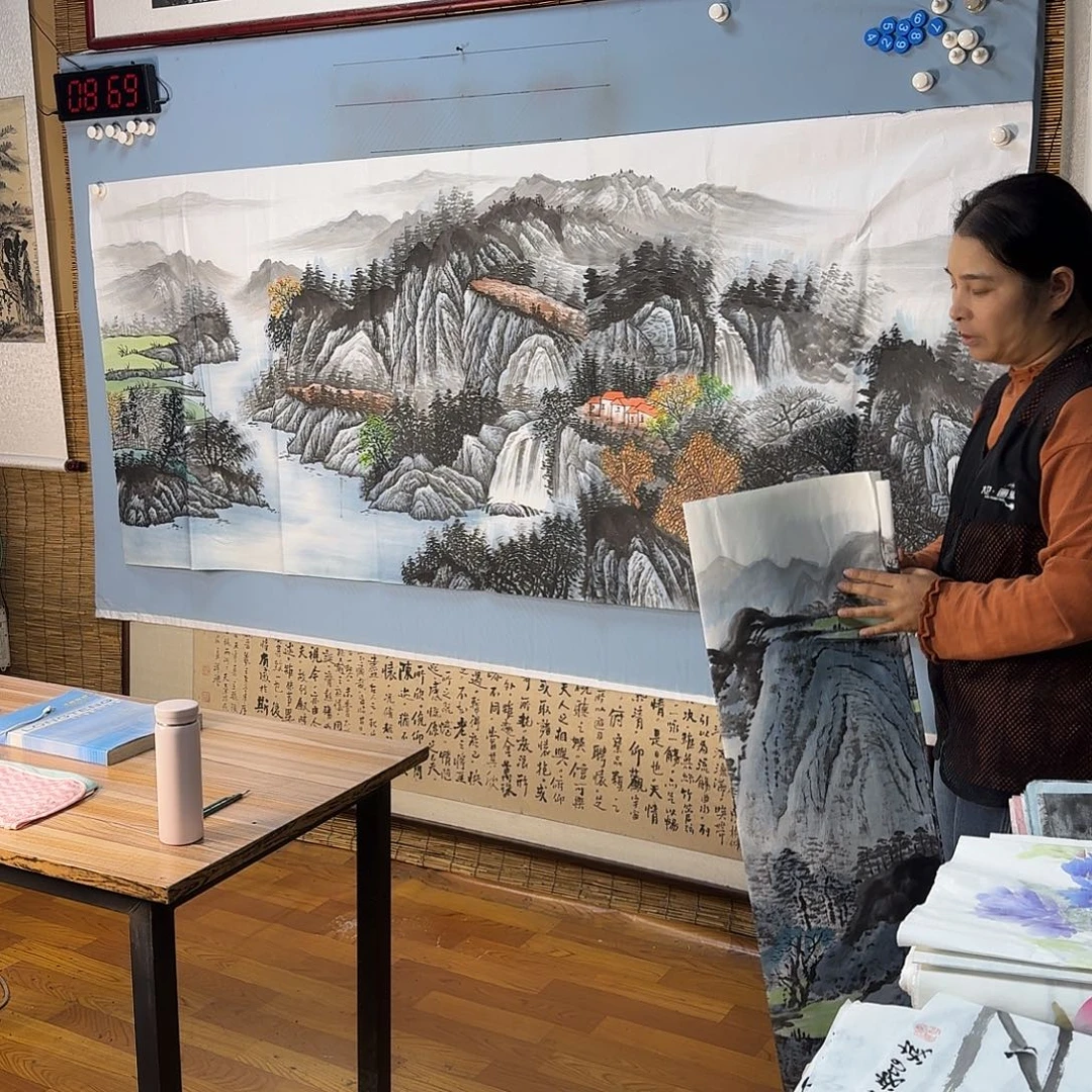 国画869 牡丹仙子也有自己美丽又有