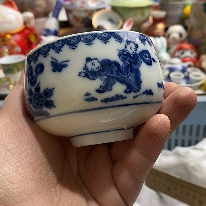 紫砂茶杯阿***麻日本精品回流瓷器