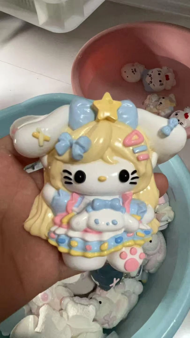 【玉桂狗KT】食品级硅胶捏捏纯手工制作瑕疵专场链接DIY