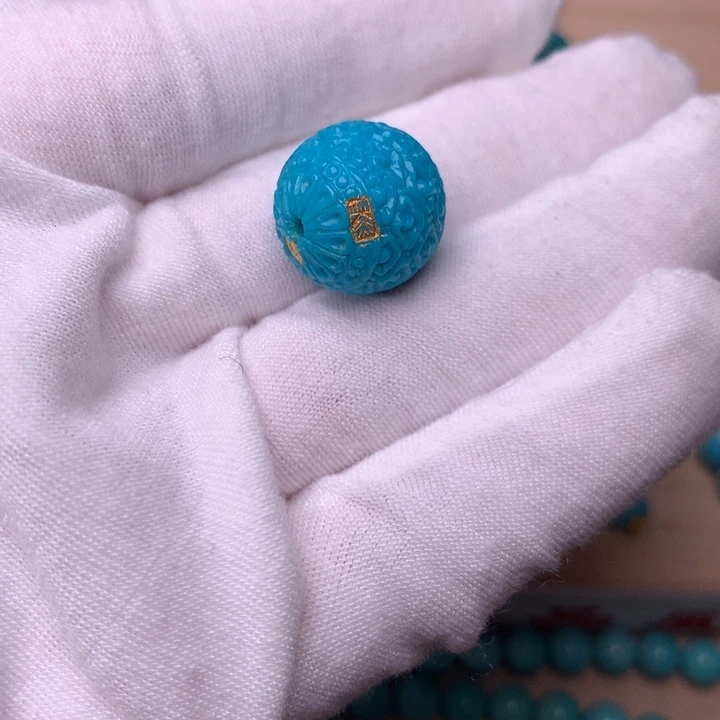 绿松石黄财15未镶嵌夏*