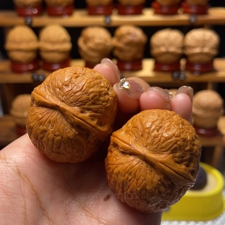 吊坠文玩核桃蛇皮球17