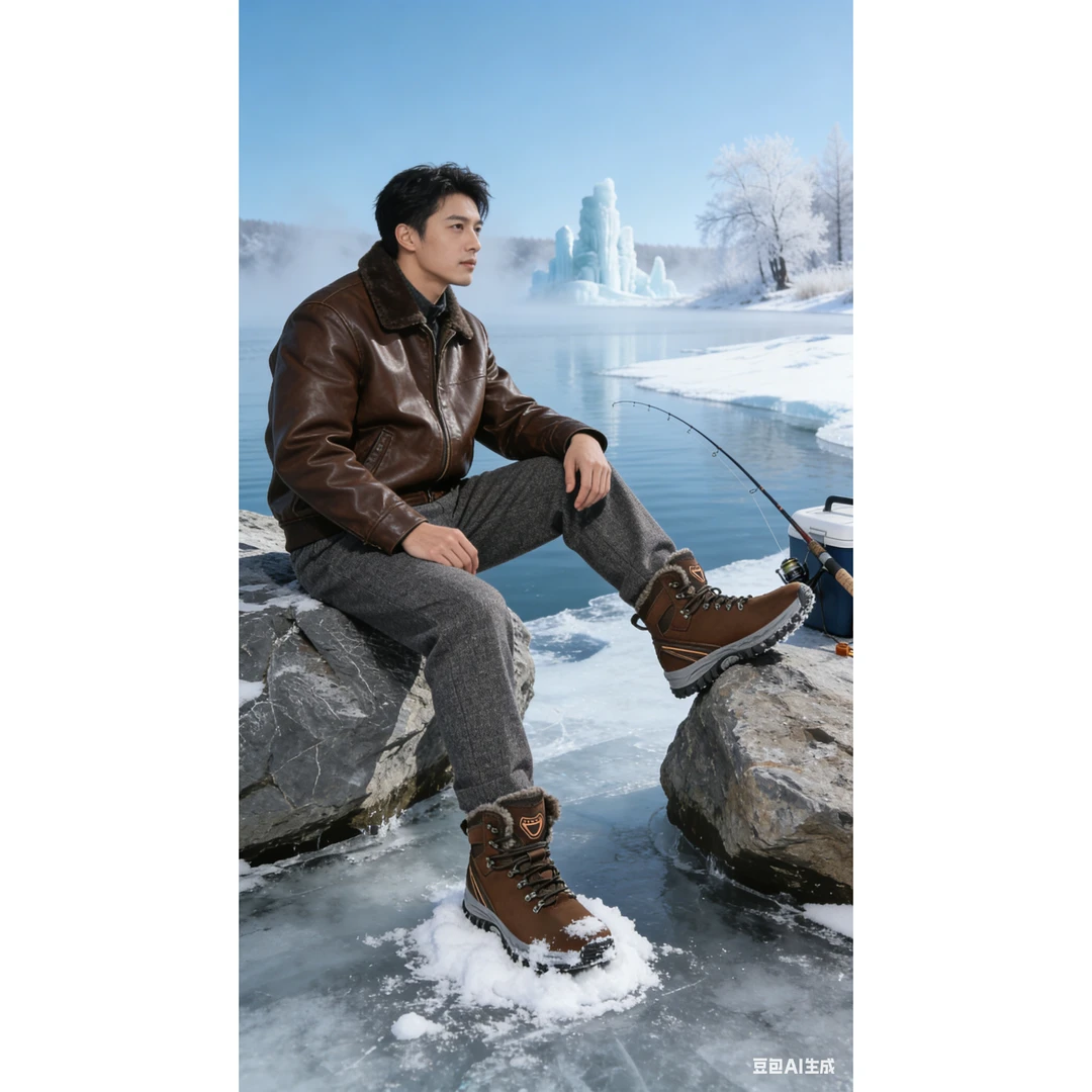 捡漏户外雪地靴冬季旅游出行舒适保暖休闲百搭时尚男女雪地靴