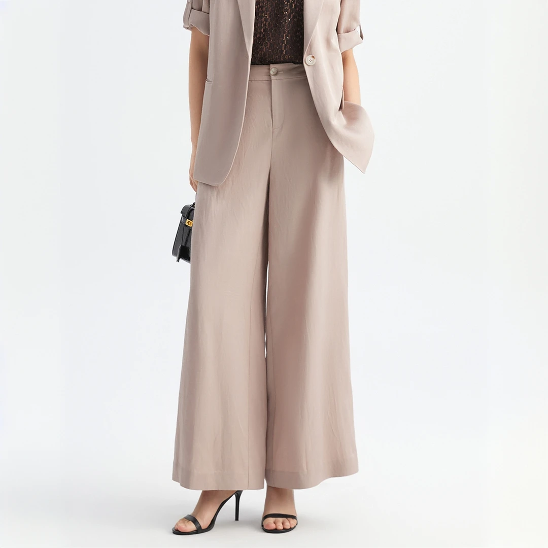 姚领女装夏季休闲直筒裤829H22341