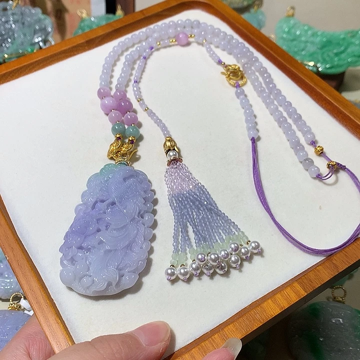 颈饰未镶嵌翡翠翡翠吊坠