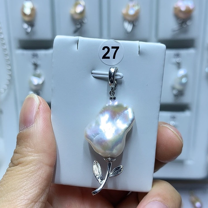 未镶嵌巴洛克淡水珍珠