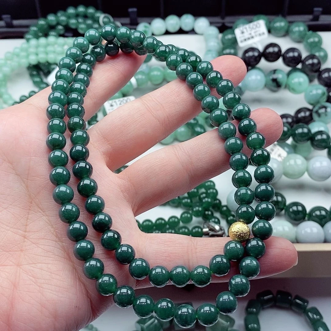 毛衣链未镶嵌翡翠