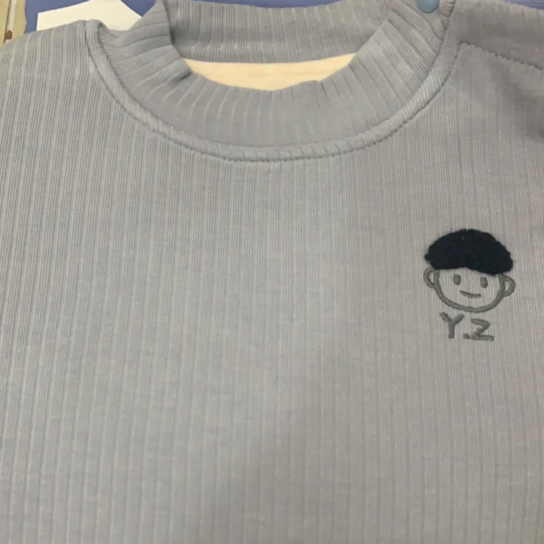 玥儿T（8153小鱼蛋卷德绒打底衫