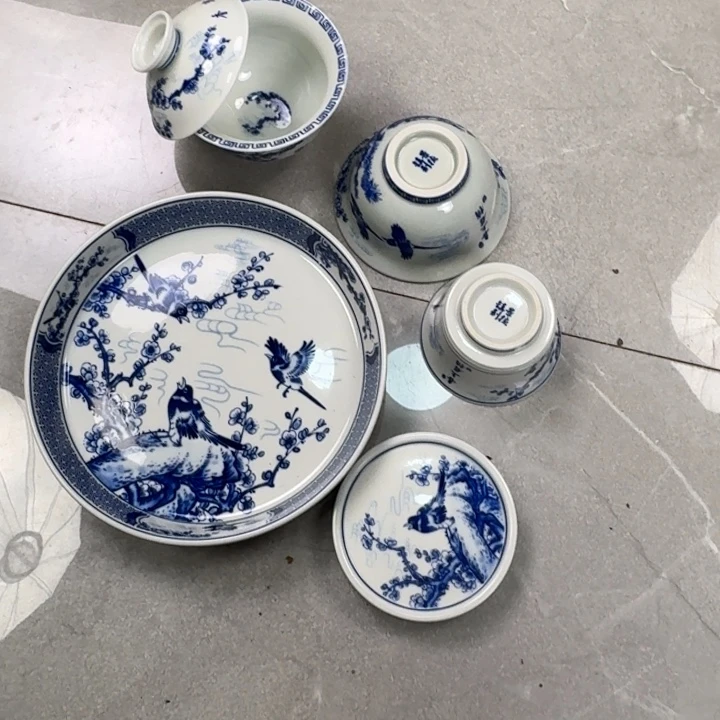 摆件喜上眉梢五件套