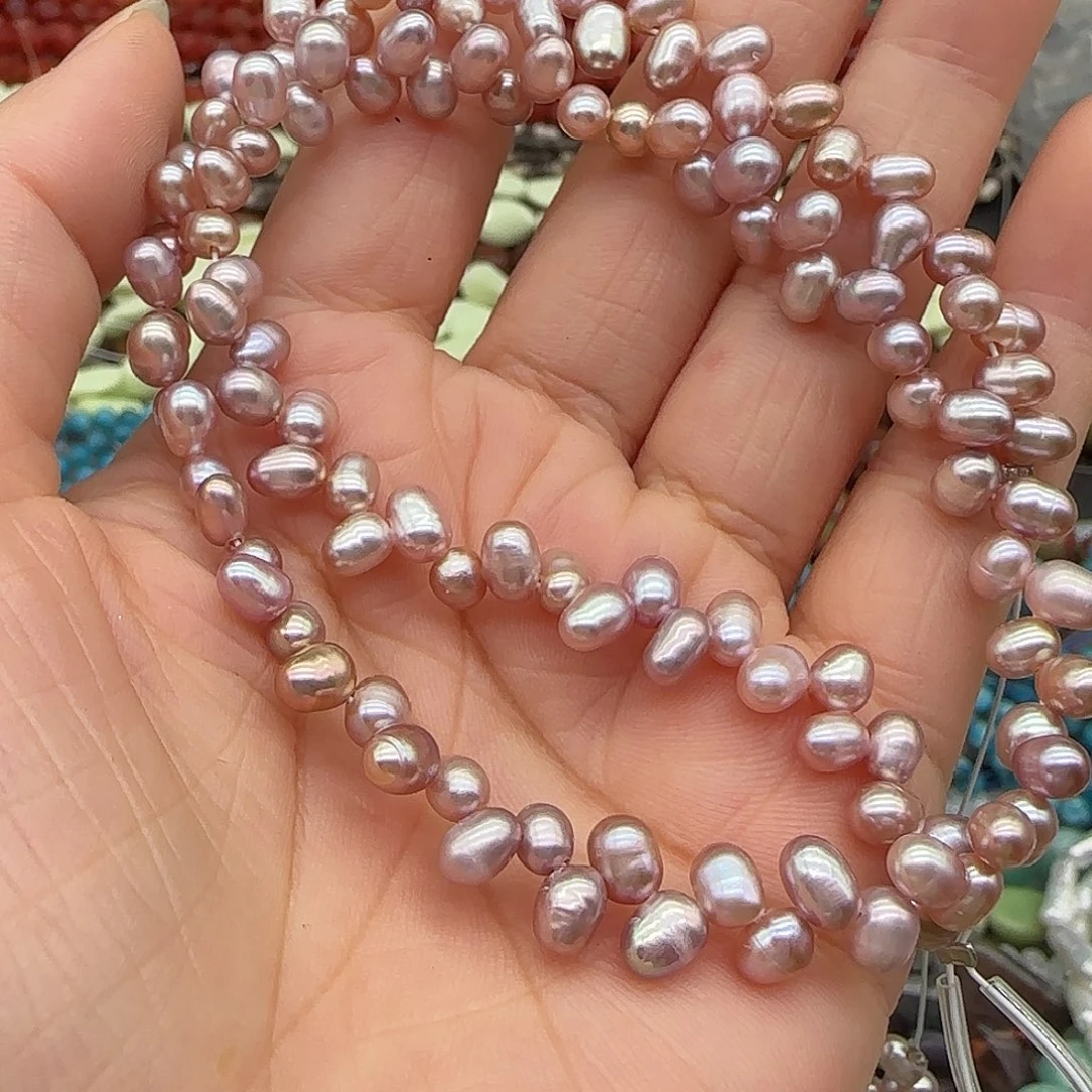 合金玛瑙/玉髓珠宝半成品珍珠麦穗拍两59发一条