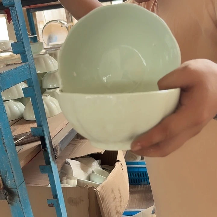 景德镇陶瓷影青面碗2个
