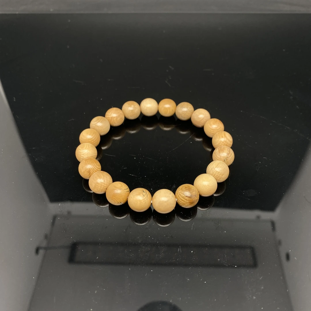 B0529GMD033猛犸牙精品金皮手串饰品