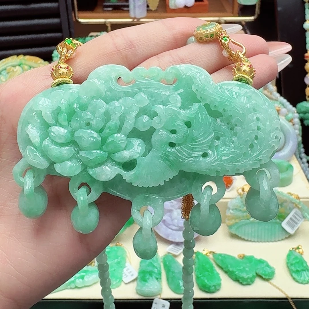 颈饰未镶嵌翡翠翡翠吊坠