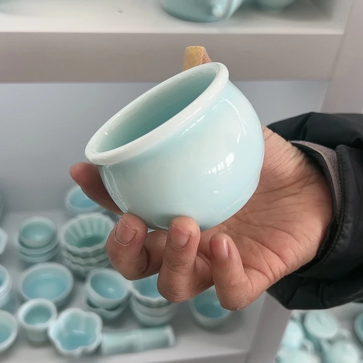 小米茶器龙泉青瓷