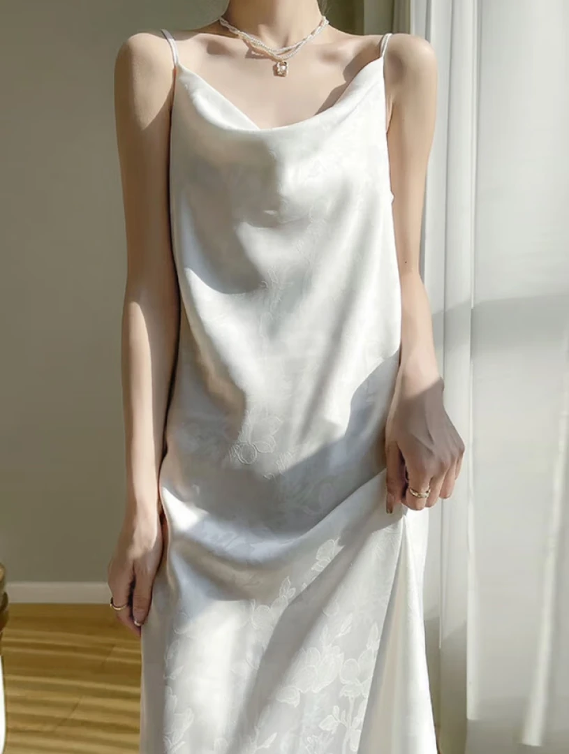 一怡家-精品古着真丝桑蚕丝连衣裙衬衫【直播间链接。扣号下单！！！】