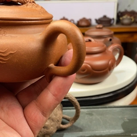 見***山紫砂茶壶紫砂工艺品紫砂