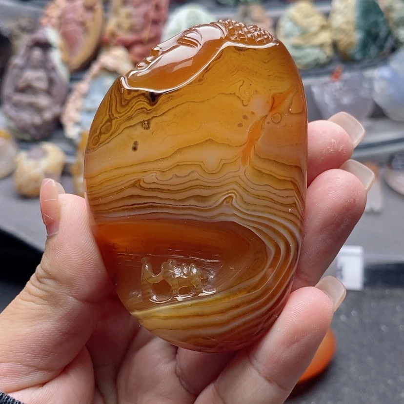 【闪购商品】未镶嵌手把定制玛瑙