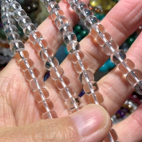 水晶佛珠未镶嵌晶*8mm佛珠300