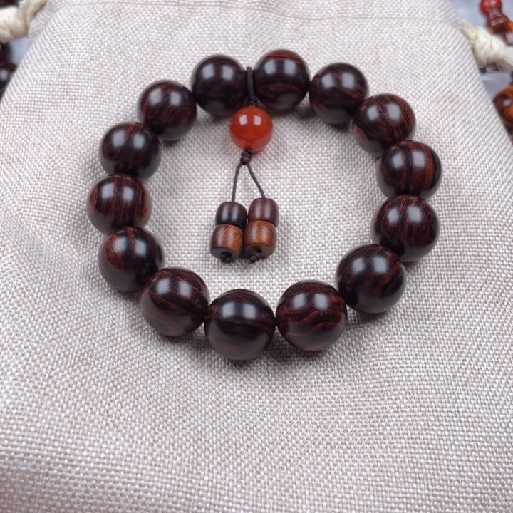 黄花梨/降香黄檀手串/手链小*羊海南黄花梨1.6