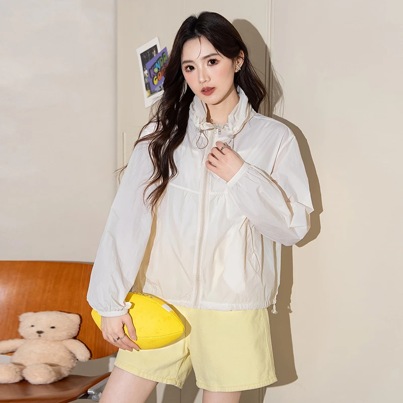 儿童防晒衣冰丝外套2025新款夏装女童夏季薄款女大童皮肤衣防晒服