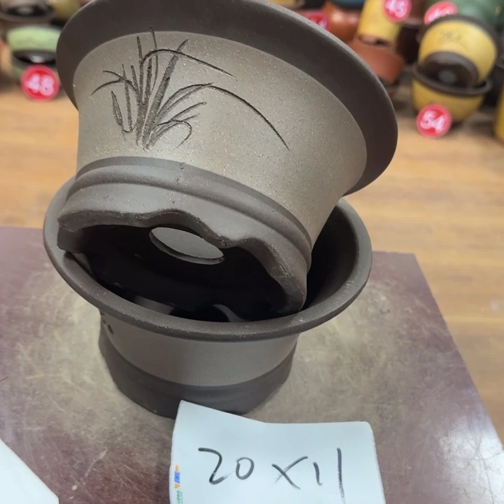 紫砂花盆破损包赔