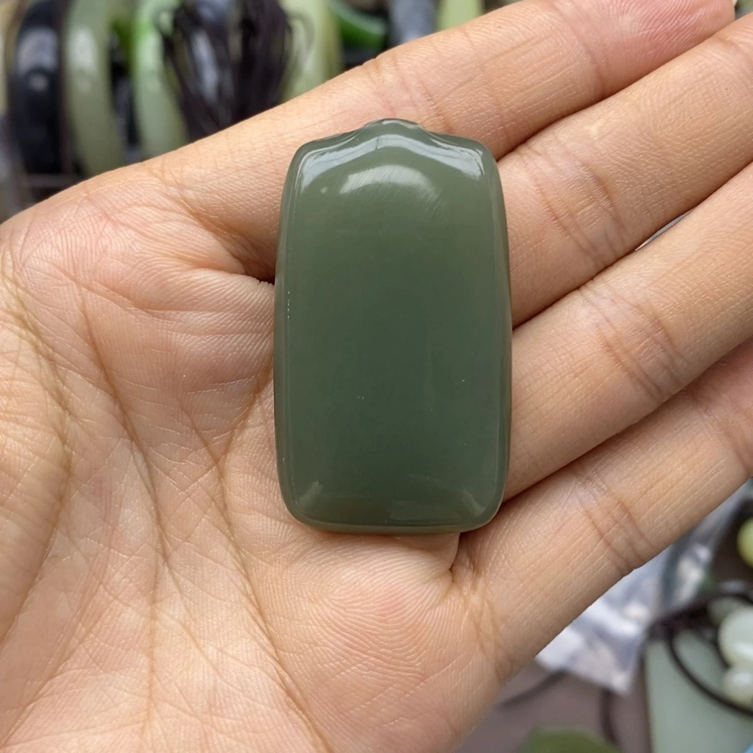 和田玉吊坠(不含链)未镶嵌秋*