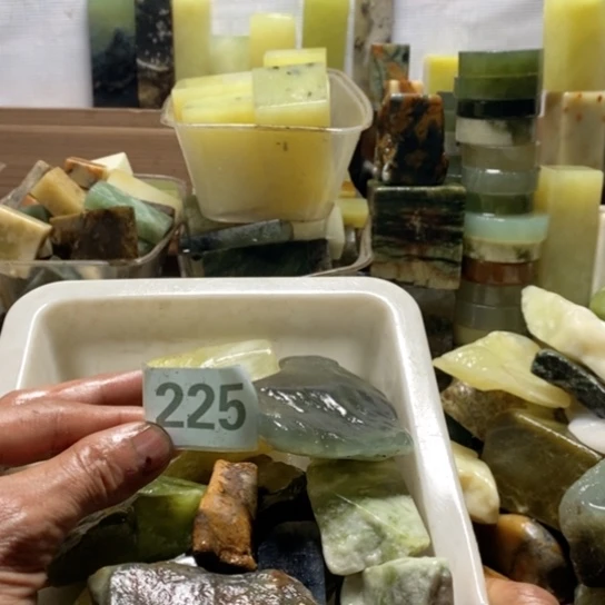 【闪购商品】未镶嵌蛇纹石玉珠宝玉器S***y