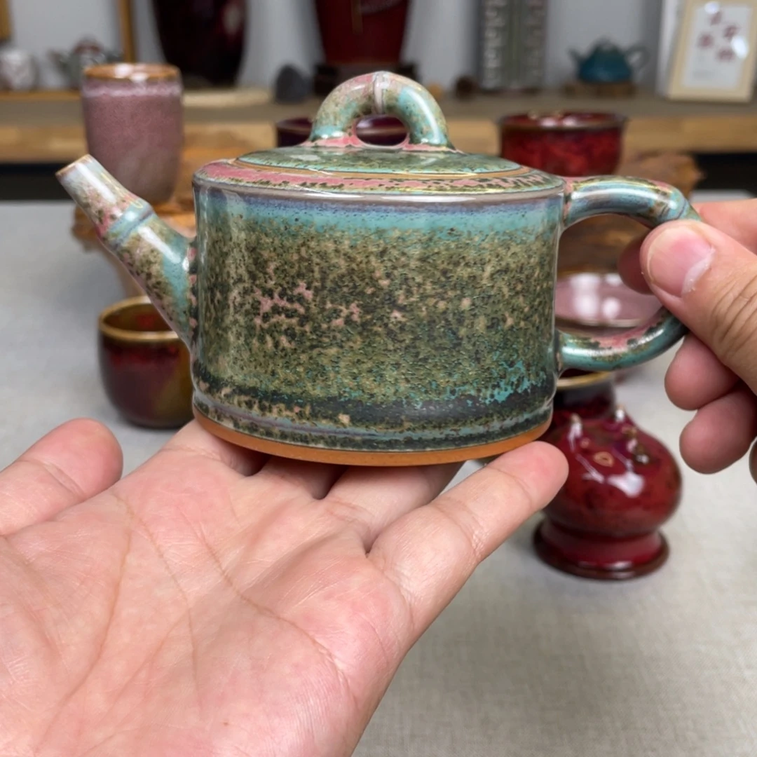 钧瓷炉钧壶壶壶壶