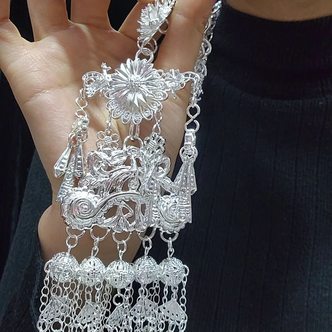 羊羊花边双花虎头