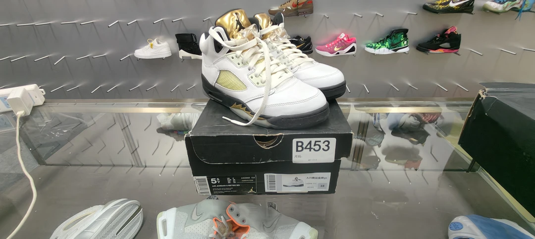nike aj5 奥运金牌 全新原盒 38码 12.2