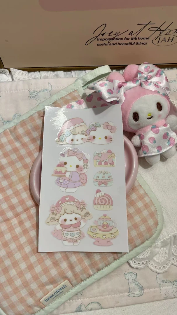 18.甜品屋  转印贴/亮面贴纸  两种材质单拍不包邮