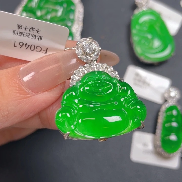 【闪购商品】颈饰银S925镶嵌翡翠翡翠