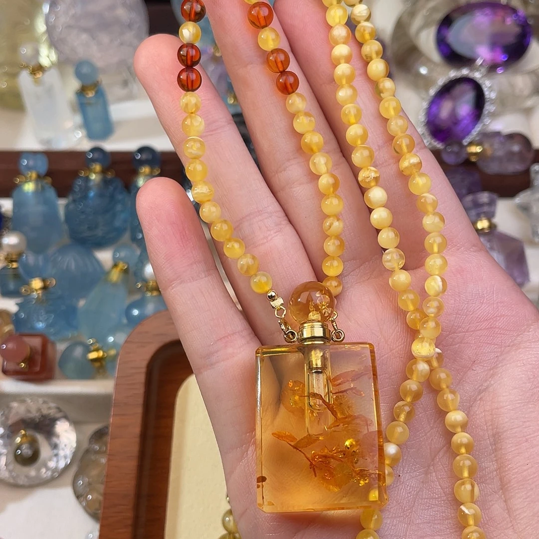 紫晶颈饰未镶嵌梦***姐天然水晶吊坠892