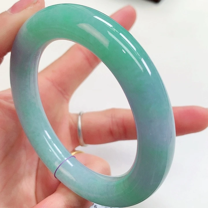 翡翠未镶嵌手镯天然翡翠手镯
