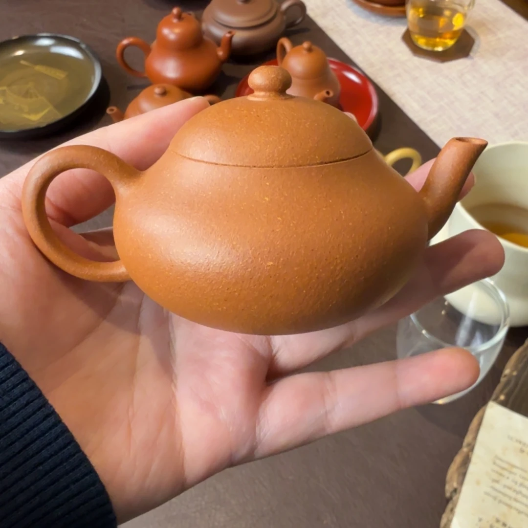 好***好紫砂茶壶矮梨宜兴紫砂壶