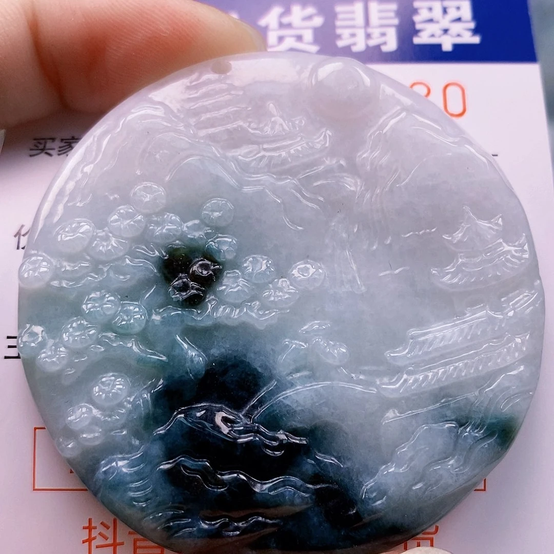 吊坠(不含链)未镶嵌翡翠