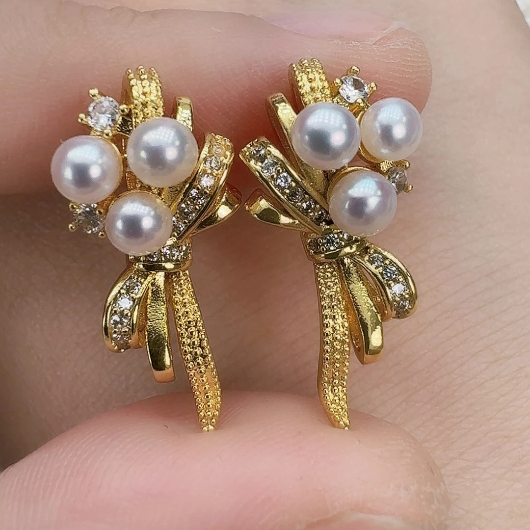 未镶嵌淡水珍珠戒指