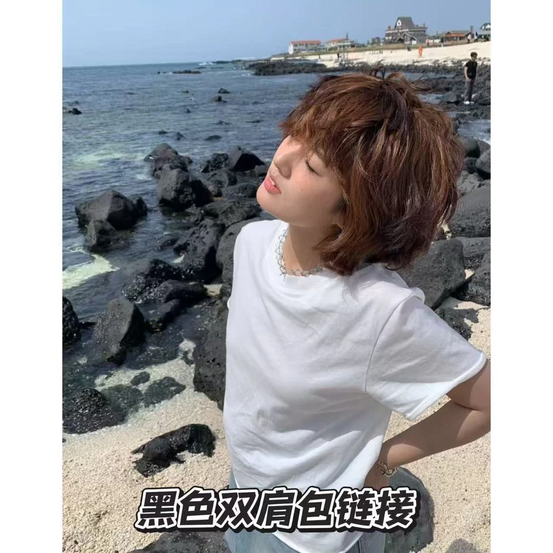 铜合金项链 I1-870【黑色y字花纹双肩包】